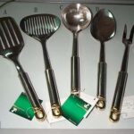 S/S Kitchen Tools W/Cannulation Gilt Head Handle
