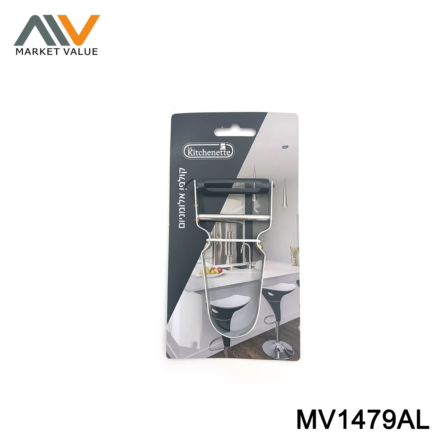 MV149AL Aluminium Peleer Black Steel Blade T/C