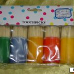 5Pcs Wooden Toothpick Set 150Pcs Each Case B/C