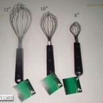 Set Of 3 Egg Beater Bakelite Handle