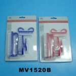 3Pcs Plastic Nail Brush D/B