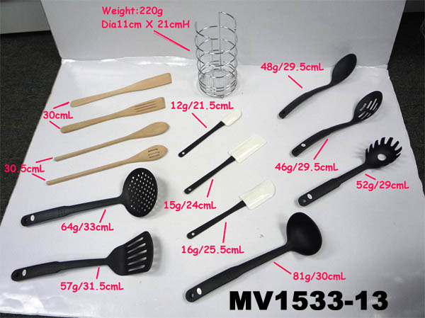 MV1533-13 13Pcs Kitchen Tools In Color Box