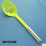 Nylon Sloted Spoon W/ S.S. Handle
