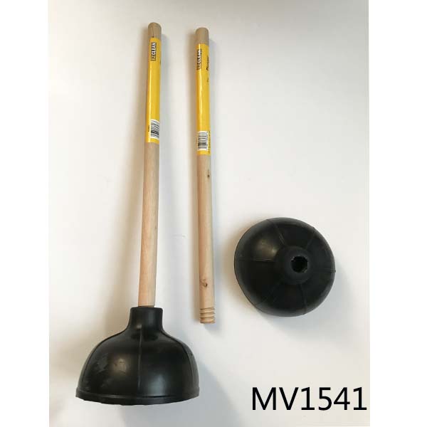 MV1541 Plunger Double Wooden Handle