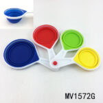 4Pcs Maesuring Cups Silicone + Pp T/C