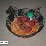 Wire Fruit Basket W/Intertexture Bottom