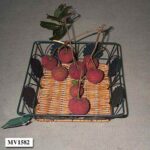 Wire Fruit Basket W/Intertexture Bottom