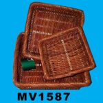 3Pcs Square Fruit Basket