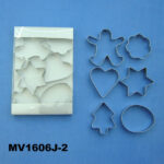 6Pcs S/S Cookie Mould