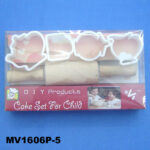 5Pcs Kitchen Set In Pvc Box (Childen Cookie Mould)