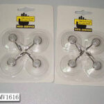 Hang Hooks W/4Pcs Cupules