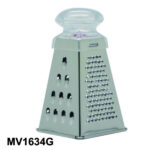 4" Stainless Steel Grater In Four Side W/ Ar Handle