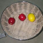 Wire/Wicker Fruit Basket