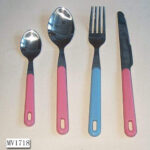 S/S Cutlery Set W/Plastic Handle
