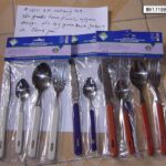 4Pcs Ss Cutlery Set In Pvc Bag
