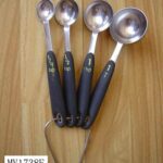 4Pcs S/S Measuring Spoon Set W/Plastic Handle