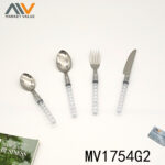 4Pcs S/S Cutlery Set Knife/Spoon/Fork/Tea Spoon T/C