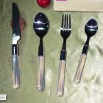 4Pcs Cutlery Set W/Plastic Handle