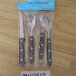 4Pc Cuttlery Set Pvc Bag Pbh