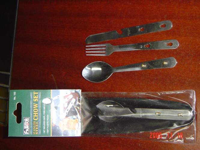 3Pcs S/S Cutlery Set