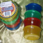 4Pcs Plastic Storage Jar Shrink