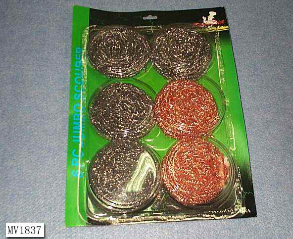 MV1837 6Pcs Scourer B/C 30G/Pc