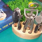 5Pcs Die-Casting Kitchen Tools & Block Set In Colour Box