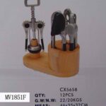 4Pcs Kitchen Tools & Block Set