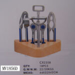 4Pcs Die-Casting Kitchen Tools & Block Set