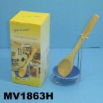 Stand And Spoon Set In Color Box