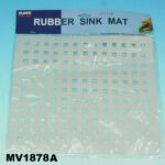 31.5X28Cm Transparent Bath Mat