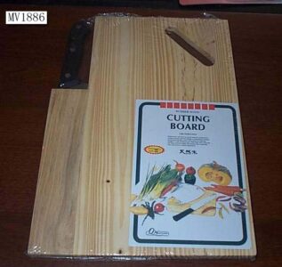 13.5X9.5X0.5Cm Cutting Board W/Knife