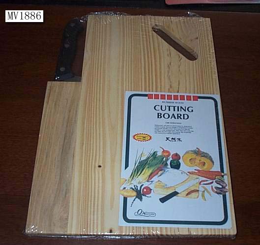 MV1886 13.5X9.5X0.5Cm Cutting Board W/Knife