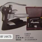 6Pcs Wine Tools Set In Wooden Box
