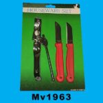 Co101A Can Opener & 2Pcs Paring Knife B/C