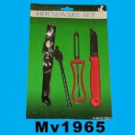 Colola Can Opener & Peeler & Paring Knife B/C