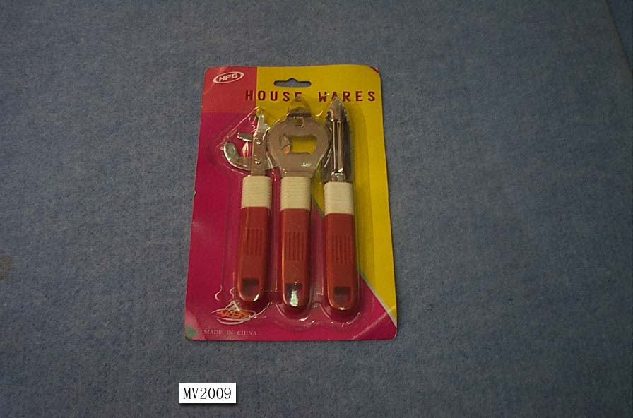 MV2009 Peeler & Bottle Opener & Can Opener Set B/C