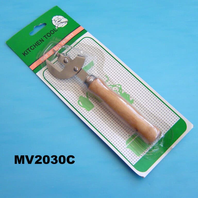 Can Opener W/Wooden Handle