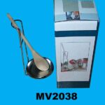Wooden Spoon W/Holder In Colour Box