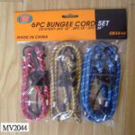 6 Pcs Bungee Cord Set Pbh