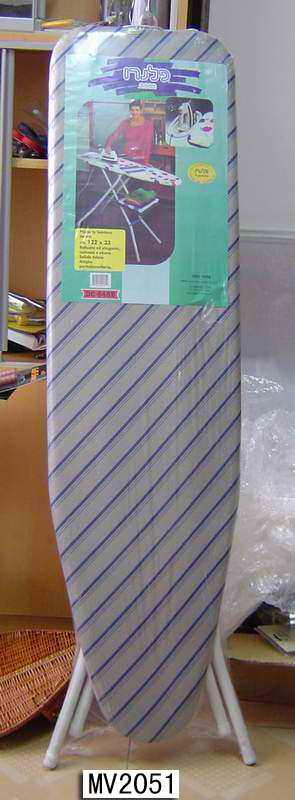 MV2051 Ironing Board 48"X13" 1.2Mmw/Cover H"Type Leg Asst Cover Design