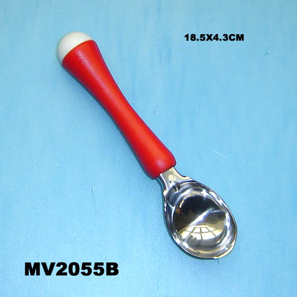 MV2055B Ice-Cream Spoon W/Plastic Handle