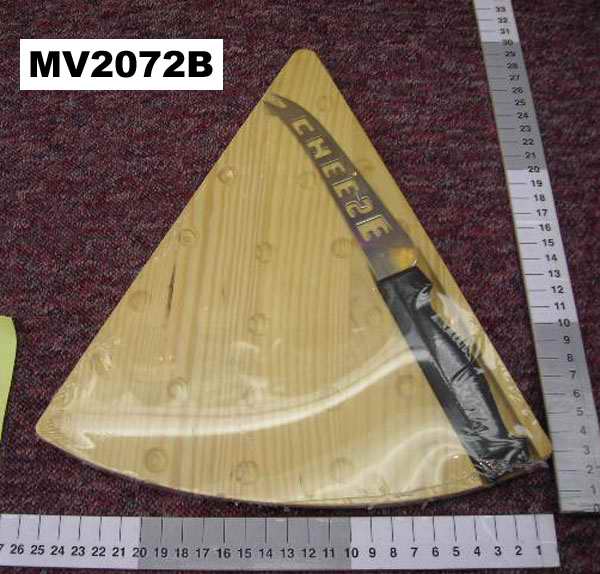 MV2072B Cutting Board W/Cheese Knife
