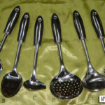 S/S Ladle W/Plastic Inlay Steel Handle