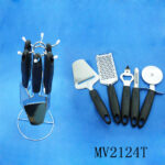5Pcs Kichen Tools+Kichen Rack