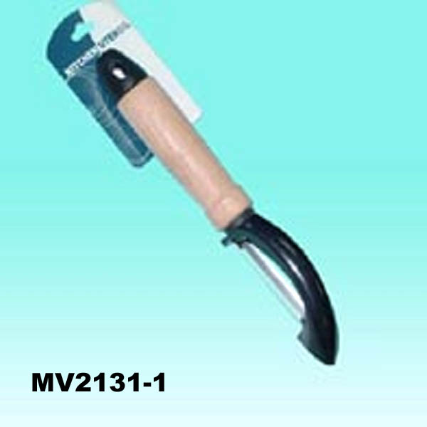 MV2131-1 Peeler W/ Wooden Handle T/C