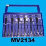 6Pcs Steak Knfie & 6Pcs Forks In Window Box