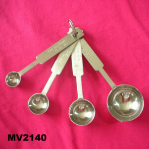 4Pcs S/S Measure Spoon