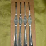 4Pcs Crab Fork Pusher T/C