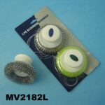 2 Pcs Scrubber W/ Handle